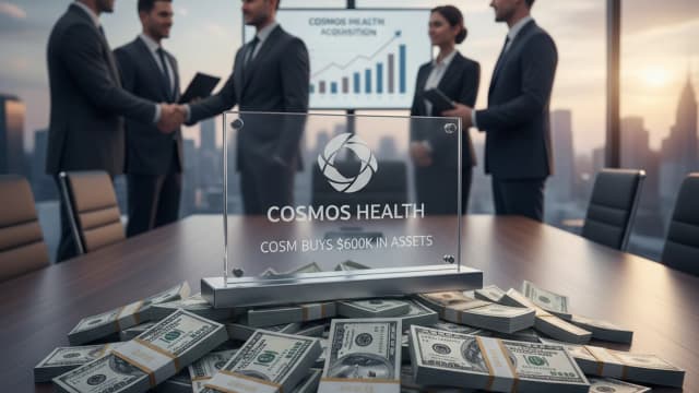 Cosmos Health COSM Buys $600K Bitcoin, Expands Crypto Treasury